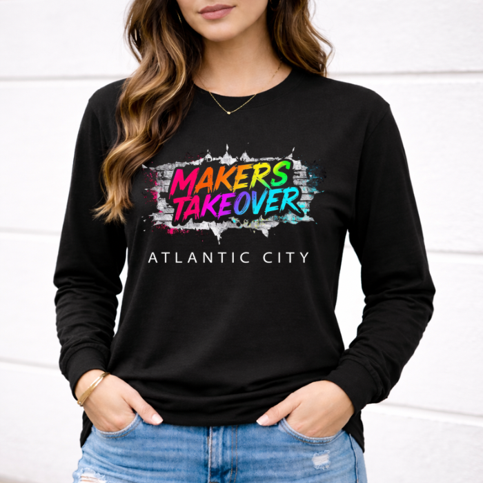 Official Makers Takeover Atlantic City Long Sleeve Shirt