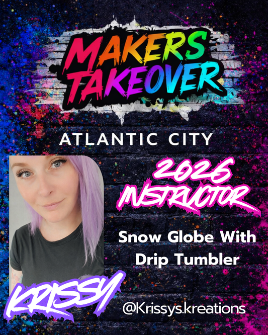 Glitter Snow Globe With Krissy Allen