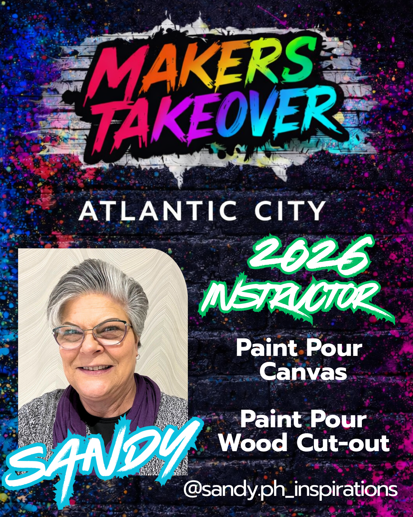 Paint Pouring Tumbler and Canvas With Sandy PH Inspirations