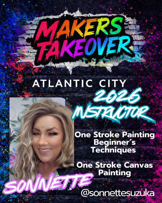 One Stroke Canvas Painting With Sonnette